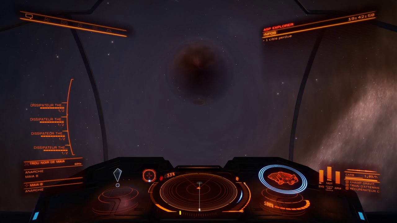 Black hole Elite Dangerous YouTube