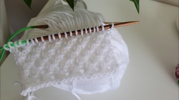 4 row repeat- Adorable, cute pattern with very simple steps- perfect for girls garment