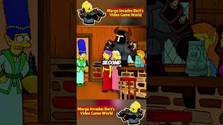 Marge Invades Bart's Video Game World