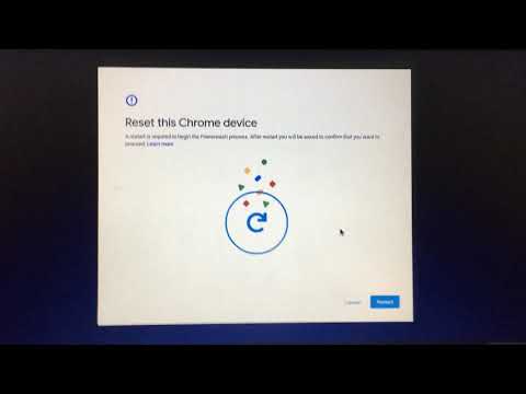 Can you factory reset a school Chromebook?