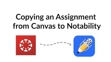 Transferring Assignments from Canvas to Notability