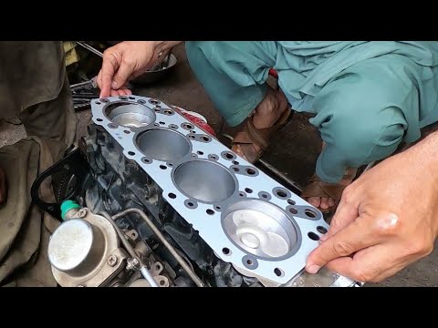 Diesel Engine Fix Isuzu Truck Engine Restoration and Engine Fitting