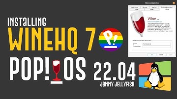 How to Install Wine 7 on Pop!_OS 22.04 | Installing Wine on Pop!_OS 22.04 | Wine on Pop OS 22.04