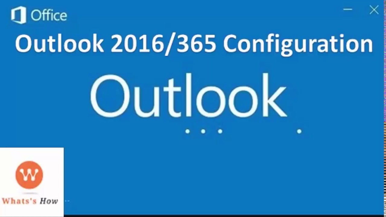 comcast outlook 2016 settings