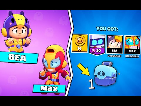 AYNI KUTUDAN BEA ve MAX ÇIKARDIK! @emjan - Brawl Stars