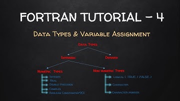 Data Types & Variable Assignments | FORTRAN Tutorial - 4