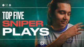 Top 5 Sniper Plays | VCT EMEA