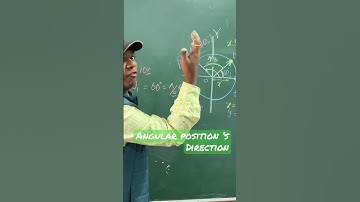 Angular position is a vector quantity