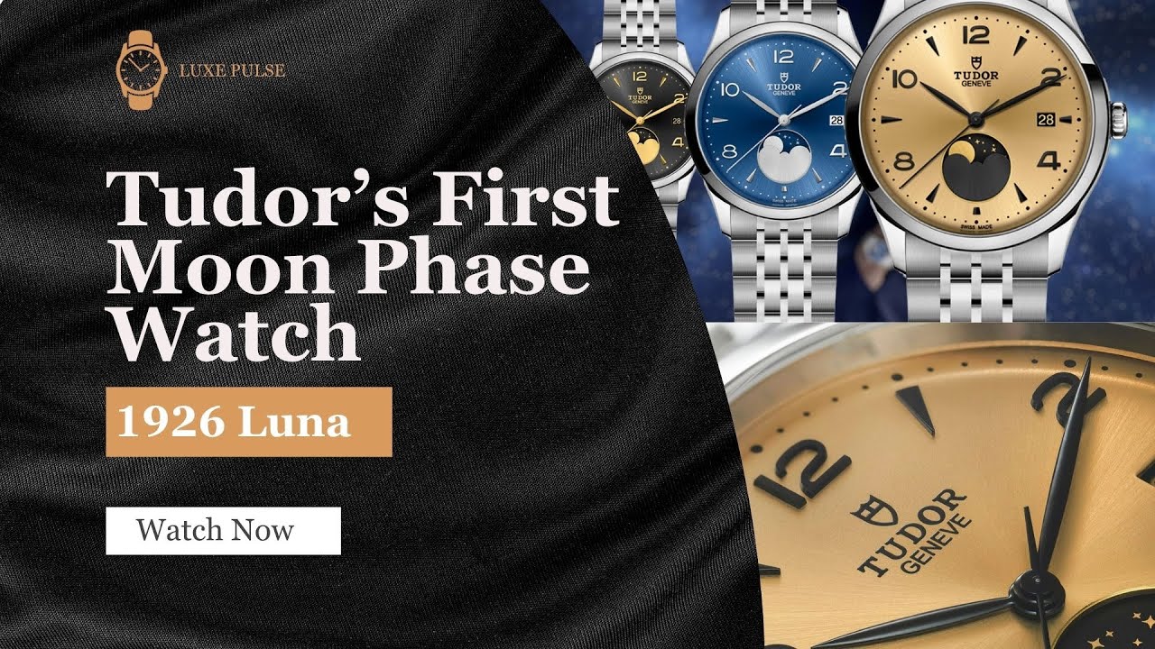 Tudor's First Moon Phase Watch – 1926 Jay Chou Collaboration