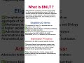 Bachelor of Medical Laboratory Technology (BMLT) – Build a Career in Medical Lab Science