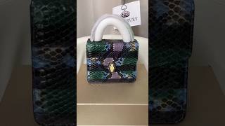 snake skin bag #bvlgaribag #bvlgari #snakeskinbag