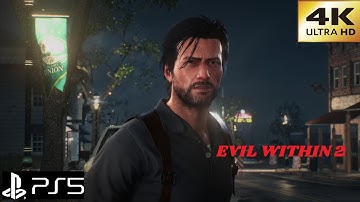EVIL WITHIN 2 FINDING LILLY PlayStation 5 4k HDR part 2 (INSPIRED BY RESIDENT EVIL 2)