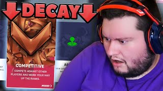 Celebrity The brief history of Rank Decay in Overwatch 2... so far Profile