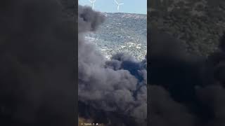 BINTEO ΑΠΟ ΤΙΣ ΕΚΡΗΞΕΙΣ ΣΤΟ ΕΡΓΟΤΑΞΙΟ ΣΤΗ ΛΕΠΕΝΟΥ