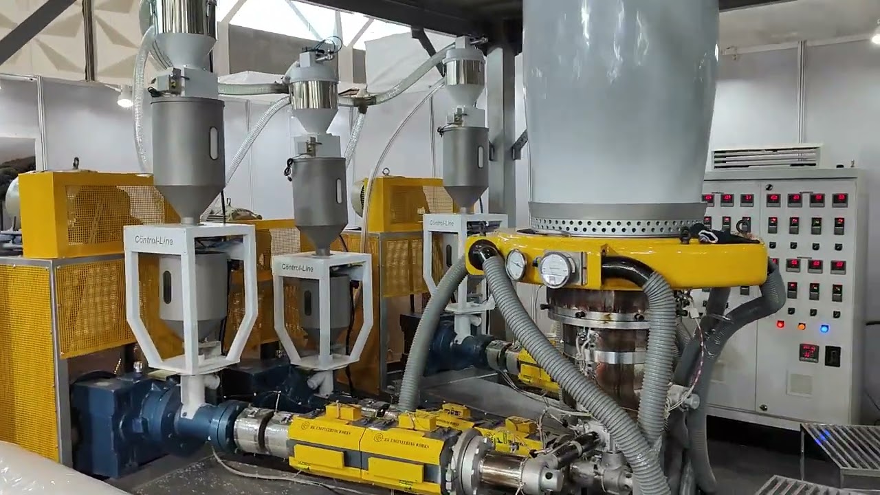 RK ABC MULTILAYER 50+55+50MM BLOWN FILM MACHINE