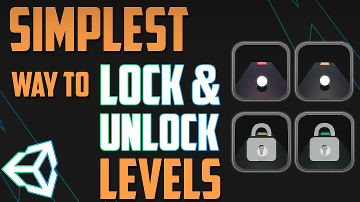 Unity 2019 Tutorial: SIMPLE Level Selection (Locking & Unlocking Levels)