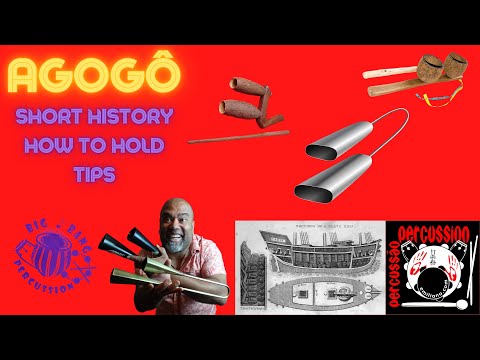 #1 - HOW TO HOLD THE AGOGÔ BELLS AND SOME GREAT  TIPS  - SHORT HISTORY OF INSTRUMENTS AFRICA/BRAZIL
