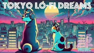 Moonlight Ignition | Lo-fi Chill for Sleep & Late-Night Thoughts | Lo-Fi BGM 🌙 Tokyo Night