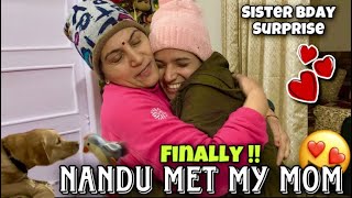 Finally Nandu Met My Mom 😍 | Sister Bday Surprise 🥰 | Buddy Got Gift 🎁 | Cutest Vlog 🙈 | Shubnandu