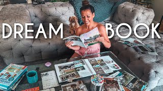 How To Create a Dream Book | Cleaning , Vision Board , DIY