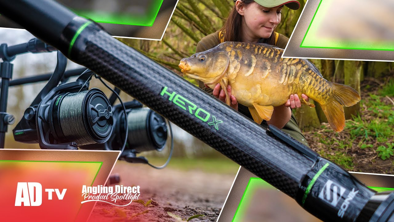 Spring Carp Fishing With The NEW Sonik Hero X Rod & Reel Range – Carp Fishing Product Spotlight