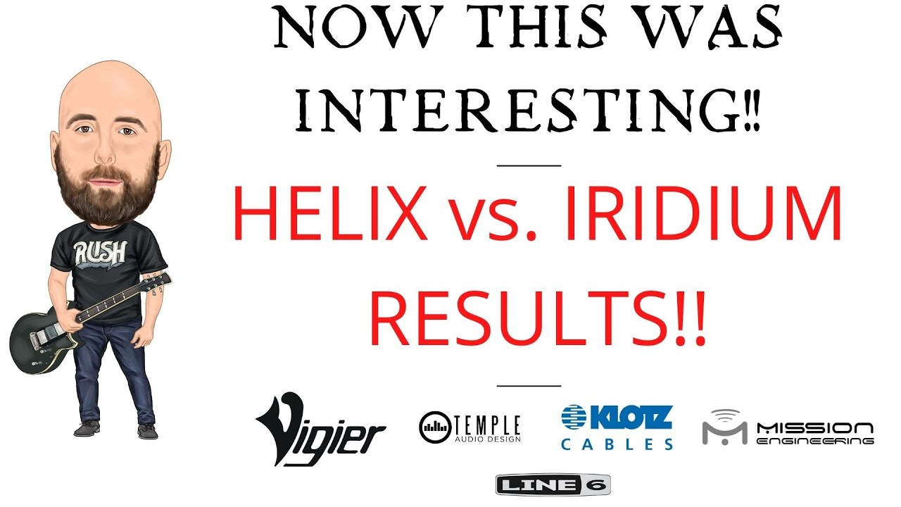 NOW THIS WAS INTERESTING!!! | Strymon Iridium vs. Helix MARSHALL TONES RESULTS!!