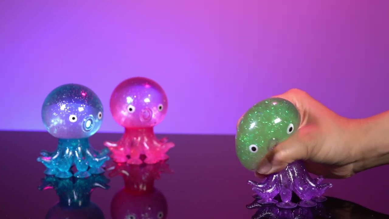 glitter suckers octopus