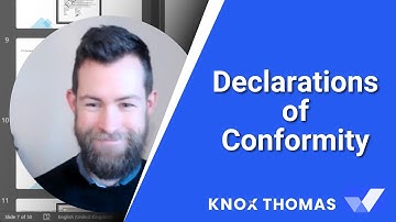 Understanding Declarations of Conformity
