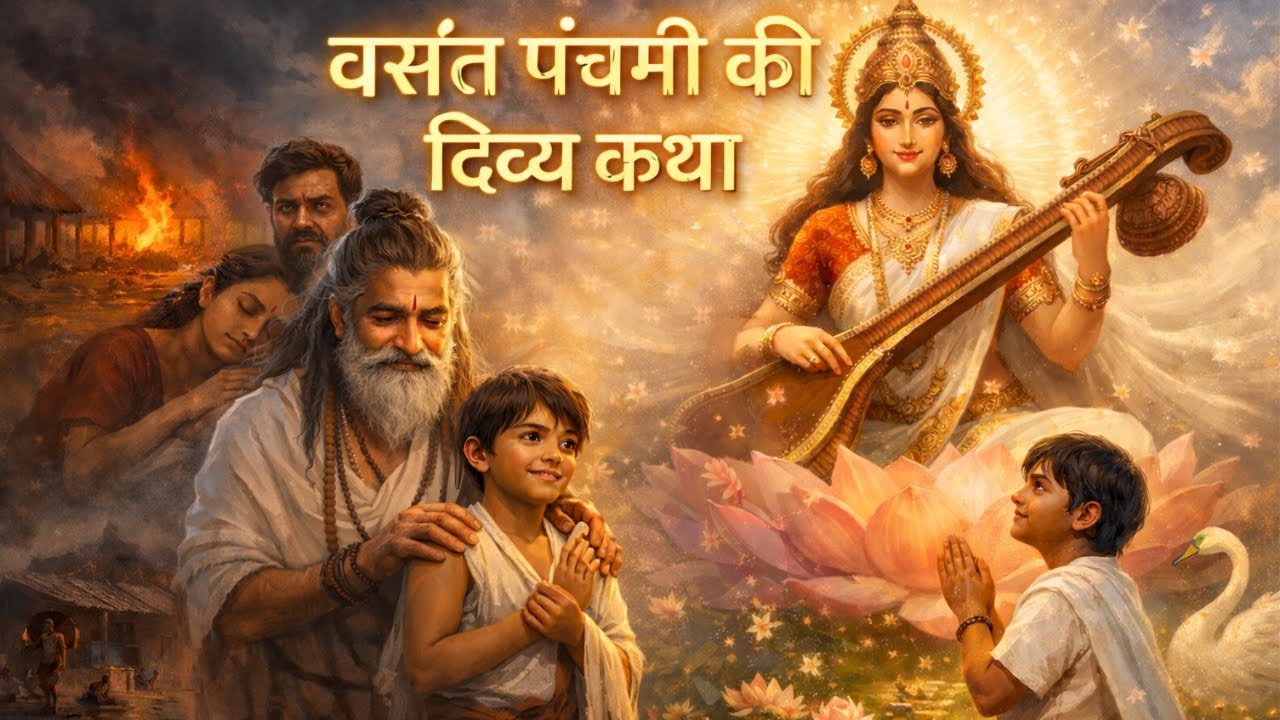 वसंत पंचमी की दिव्य कथा | मां सरस्वती की महिमा