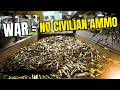 Warning From The US Army! NO Ammo For Civilians If The War Expands!!