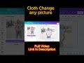 This Canva Trick Changes Your Clothes | Change cloth in Seconds