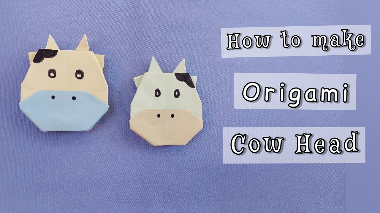 Origami Cow Tutorial How To Make An Origami Cow Step By Step Origami Cow Photos