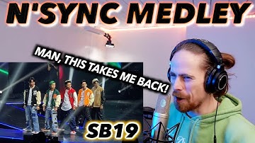 SB19 - NSync Medley FIRST REACTION! (THIS TAKES ME BACK!)