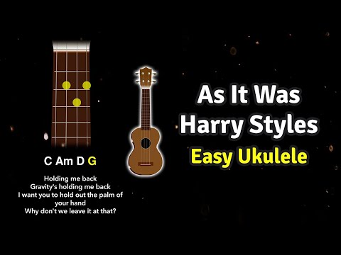 How to play As It Was by Harry Styles on Ukulele | Ukified