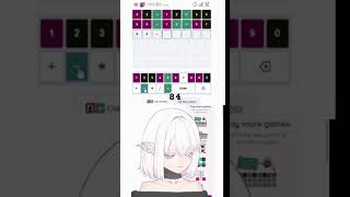 Genuinely genius #vtuber #vtuberclips #wordle #connections #nerdle #nerd #math #genius #smart #fyp