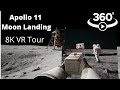 360° Apollo 11: Moon Landing VR Gameplay 8K 360° Views | As They See it | Neil Armstrong | Oculus