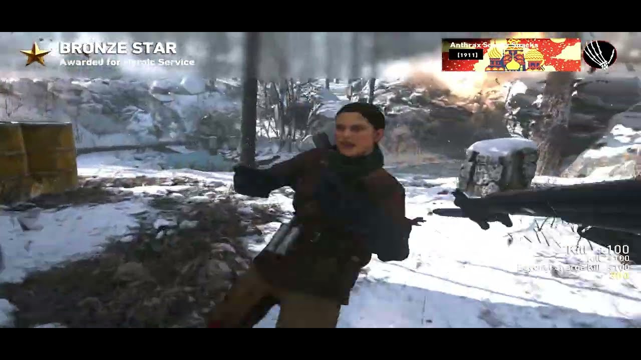 C.O.D WW2 Bayonet Charge!!!