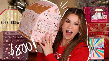 I spent $800 on beauty advent calendars... was it worth it?