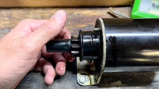 John Deere X300 Starter Bendix Trouble