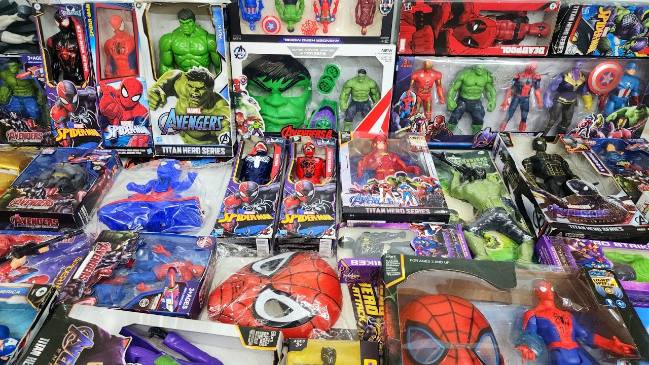 SPIDERMAN vs CAPTAIN AMERICA vs HULK AVENGERS IRONMAN,VENOM CARTOON, THANOS,BATMAN AVENGERS ASSEMBLE