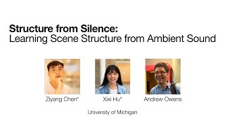 Structure From Silence Learning Scene Structure From Ambient Sound