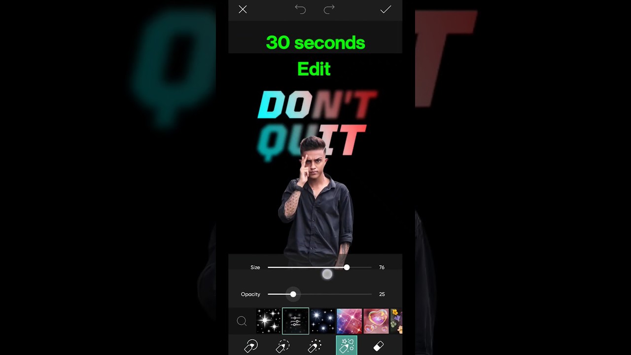 Picsart Photo Editing in 30 seconds 