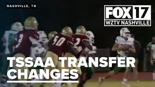 Tennessee lawmakers look at easing TSSAA transfer rules