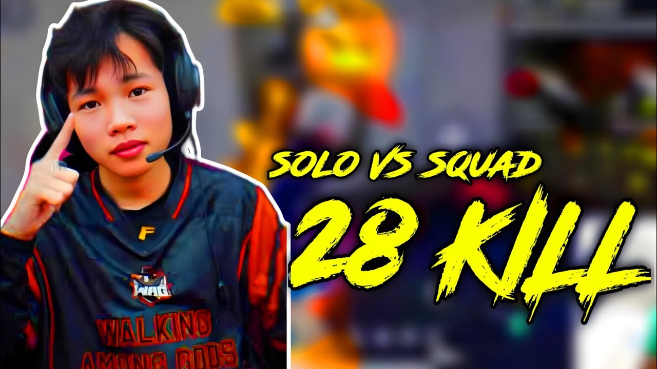 WAG CYRUS solo Vs squad full gameplay 28 kill