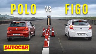 Drag Race: Volkswagen Polo vs Ford Figo S - Power to the people! | Autocar India