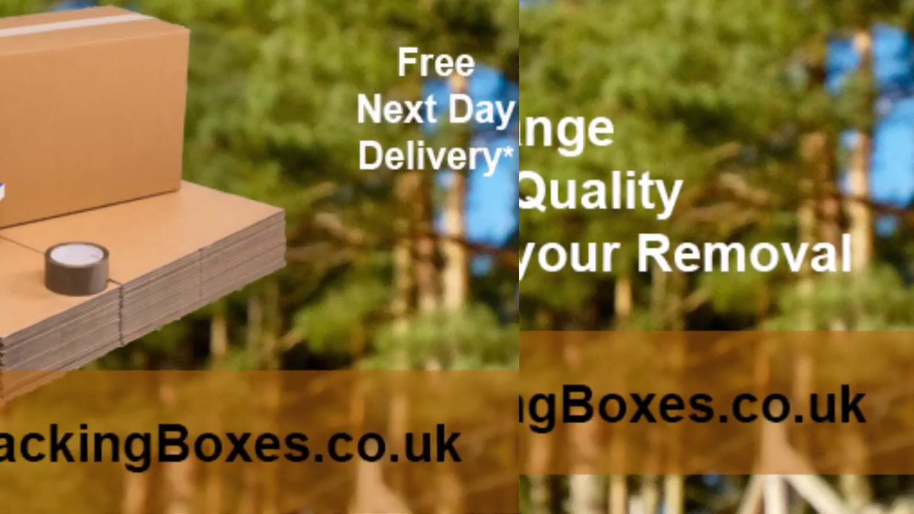 Cheap Packing Boxes - Moving Boxes for Removals and Storage UK
