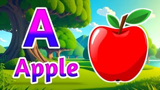 Phonics song 2 with two words in 3D - A For Airplane - ABC Alphabet Songs & Sounds -770