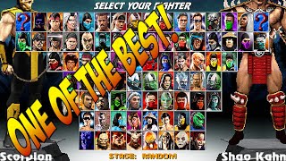 This Mortal Kombat II Health Bar Mugen is Incredible! 100% Difficulty