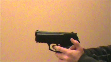 muzzle flash test 1 with blow back using windows live movie maker