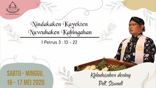 Ibadah GKJ Gondokusuman Sabtu Minggu, 16-17 Mei 2020 (Bahasa Jawa)